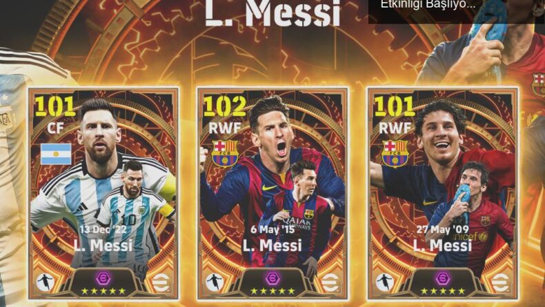 Messi ile eFootball™’da Gol Yağmuru: Altın Başarı Etkinliği Başlıyor!