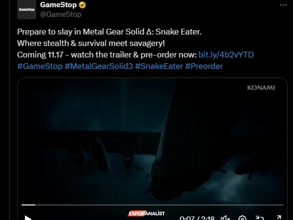 Metal Gear Solid Delta: Snake Eater'ın Yayın Tarihi Karışıklığı ve Hayranların Tepkileri