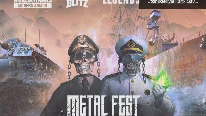 Metal Müziğin Efsanesi Megadeth, Wargaming Etkinlikleriyle Tank Savaşlarına Katılıyor!