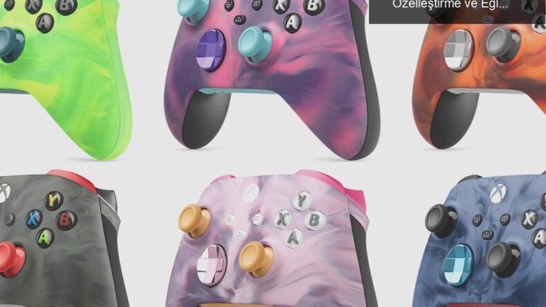 Microsoft’un Yeni Renkli Kontrolcü Koleksiyonu: Özelleştirme ve Eğlence Dolu!