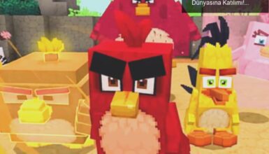 Minecraft ve Angry Birds: Sinirli Kuşların Blok Dünyasına Katılımı!
