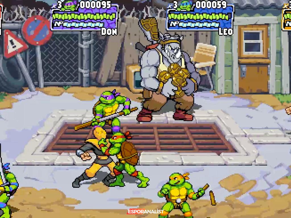 Ninja Kaplumbağalar: Shredder’s Revenge ile 90'ların Ruhunu Yaşayın!