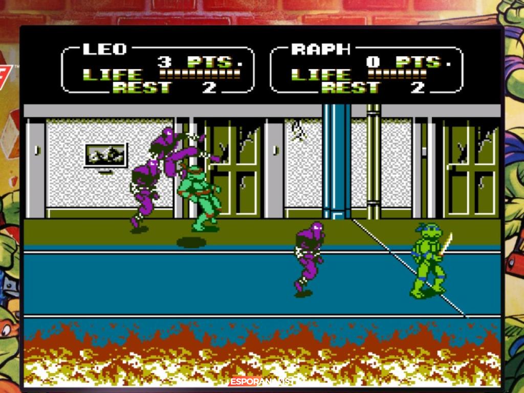 Ninja Kaplumbağalar: The Cowabunga Collection ile Geçmişe Yolculuk