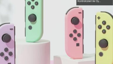 Nintendo’dan Renk Cümbüşü: Yeni Pastel Joy-Con Kontrolcüleri ile Oyun Keyfi
