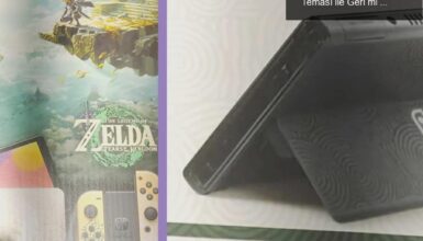 Nintendo’nun Yeni OLED Switch’i: Efsanevi Zelda Teması ile Geri mi Dönüyor?