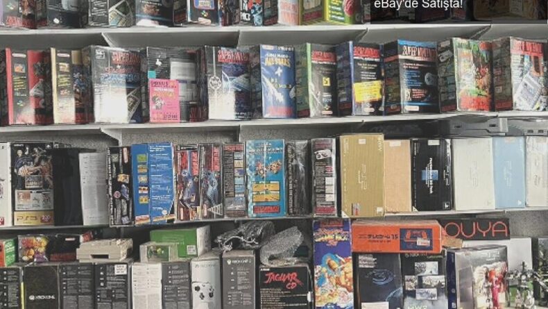Nostalji Dolu Oyun Koleksiyonu: 2400 Eşsiz Cihaz eBay’de Satışta!