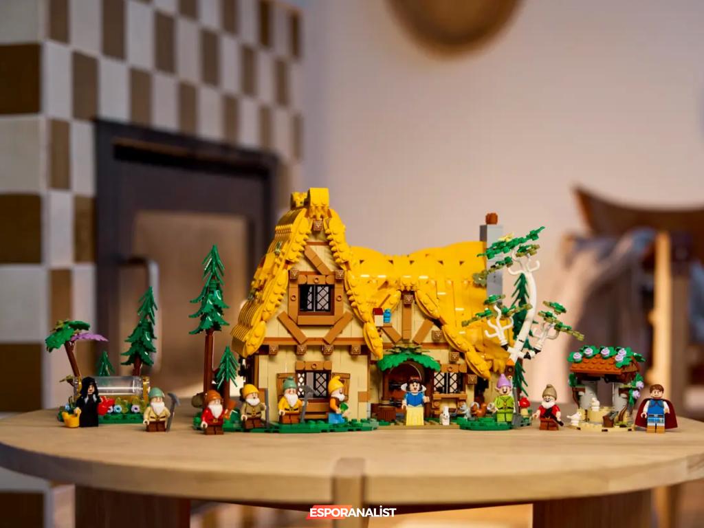 Pamuk Prenses'in Lego Dünyası: Yedi Cüceler Setiyle Fantastik Bir Macera