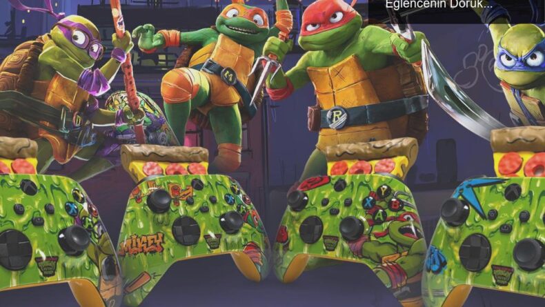 Pizza Kokulu Kontrolcüler: Ninja Kaplumbağalar ile Eğlencenin Doruklarına Ulaşın!