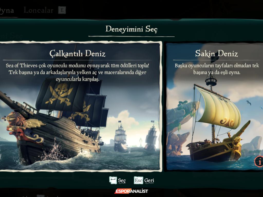 Sea of Thieves: Sakin Denizler Modu ile Huzurlu Maceralara Yelken Açın