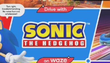 Sonic the Hedgehog ile Waze’de Hızla Eğlenceli Yolculuklar