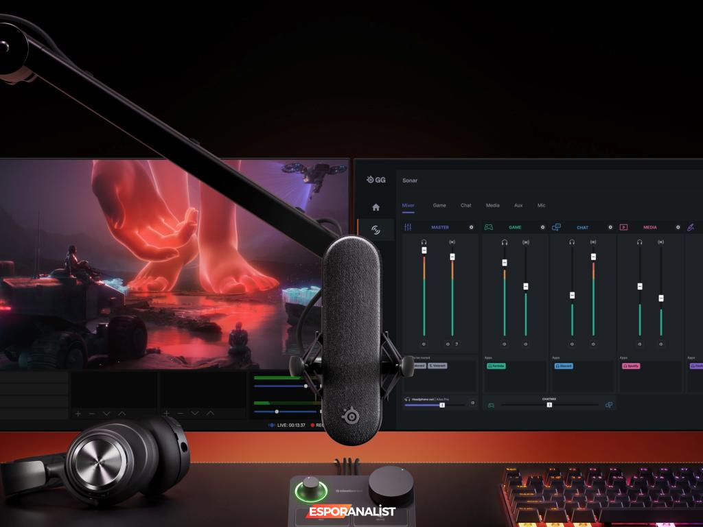 SteelSeries Alias Mikrofon Serisi ile Oyun Deneyimini Yükseltin!