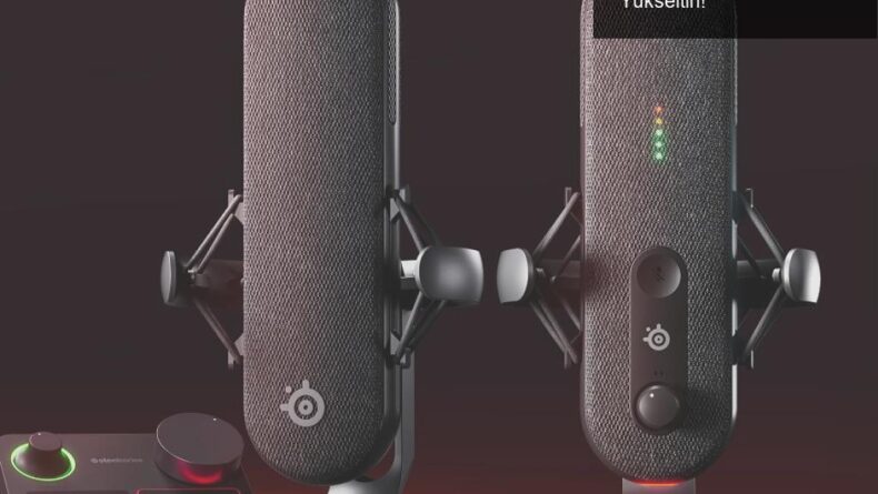 SteelSeries Alias Mikrofon Serisi ile Oyun Deneyimini Yükseltin!