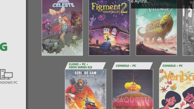 Temmuz 2023’te XBox Game Pass ile Kaçırılmayacak Oyunlar ve Ayrıntıları