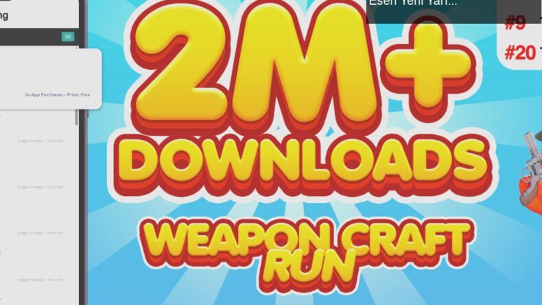 Weapon Craft Run: Mobil Oyun Dünyasında Fırtına Gibi Esen Yeni Yarış Delisi