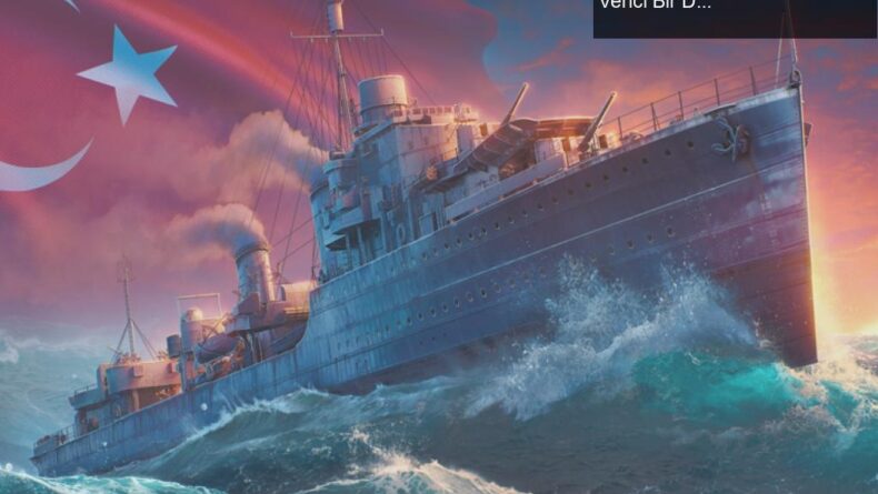 World of Warships’te Türk Muhribi Muavenet’ten Heyecan Verici Bir Dalış