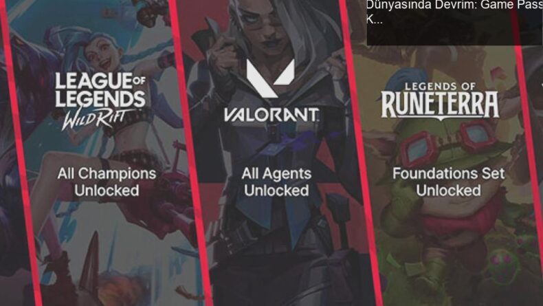 Xbox ve Riot Games İşbirliğiyle Oyun Dünyasında Devrim: Game Pass Kullanıcıları Artık Ücretsiz Erişim Sağlayacak!