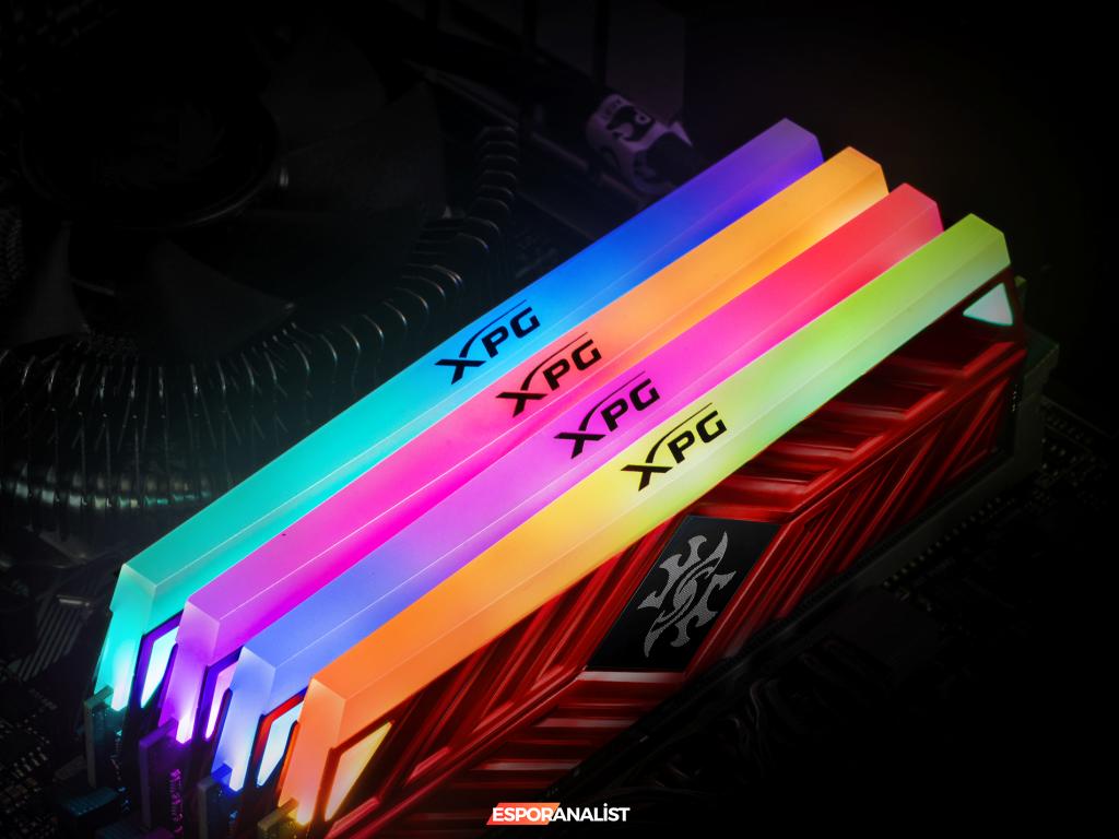 XPG SPECTRIX D41 DDR4 RGB: Estetik ve Performansın Buluşma Noktası