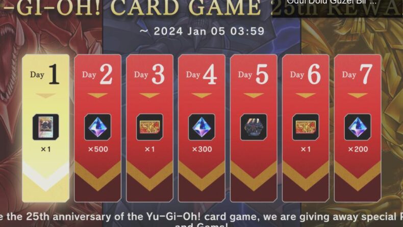 Yu-Gi-Oh! 25. Yıldönümü Kutlaması: Mücevher ve Ödül Dolu Güzel Bir Yolculuk