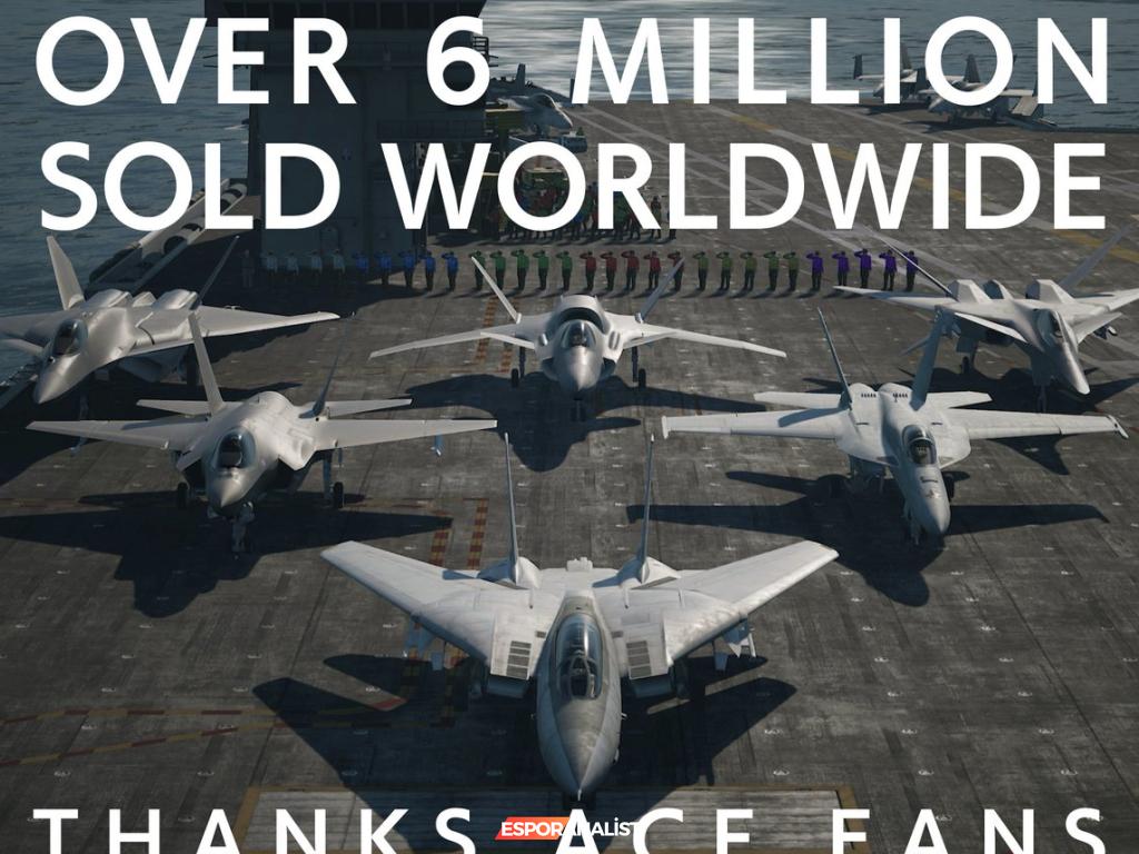 Ace Combat 7: Skies Unknown Satışları 6 Milyonu Geçti - Yeni Oyun Beklentisi Büyüyor!