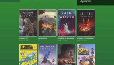 Ağustos 2023 Game Pass Oyunları: Yeni Gelenler ve Ayrılanlar