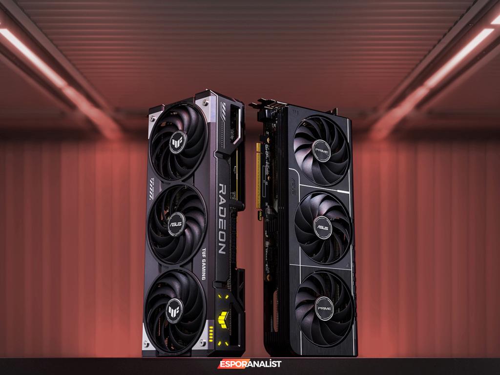 ASUS'un Yeni AMD Radeon RX 9070 & 9070 XT Ekran Kartları ile Oyun Deneyiminizi Zirveye Taşıyın