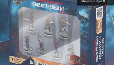 Baldur’s Gate 3 için Koleksiyonluk Figür Seti: Miniatürlerle Oyun Deneyimini Zenginleştirin