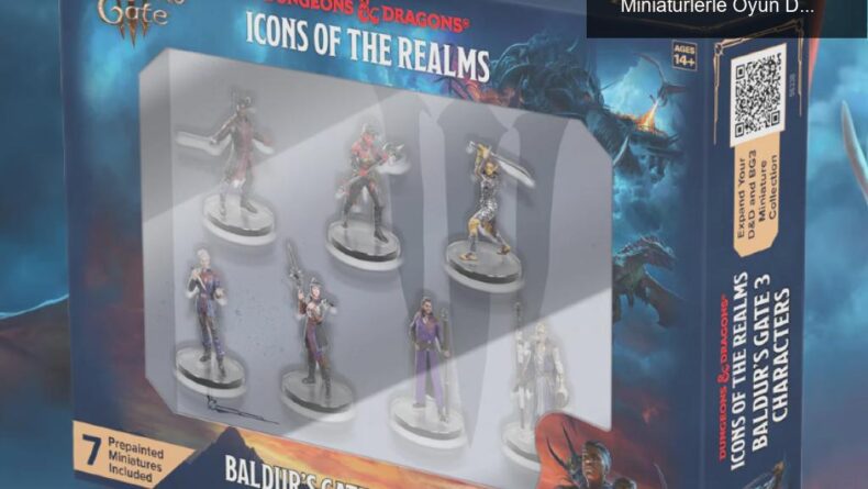 Baldur’s Gate 3 için Koleksiyonluk Figür Seti: Miniatürlerle Oyun Deneyimini Zenginleştirin