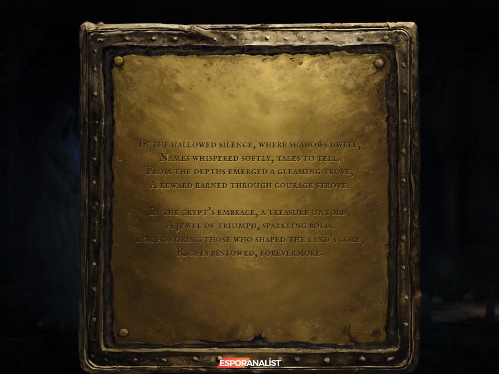 Castle Braer'da Garip Sembollü Anahtarın Sırrı: Hazineyi Bulma Macerası