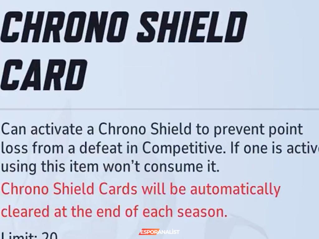Chrono Shield Pack: Rekabetçi Oyunlarda Şans Faktörünü Değiştiren Yeni Eşya