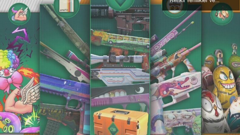 Counter-Strike 2 için Cephanelik Güncellemesi: Renkli Yenilikler ve Kozmetik Öğeler