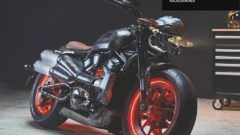 Doom ve Harley Davidson Buluşması: Dark Ages Motosikleti