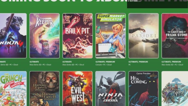 Ekim 2025’in En Heyecan Verici Oyunları: Game Pass ile Gelen Yenilikler ve Veda Edenler