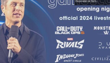 Gamescom 2023: Geoff Keighley’den Öne Çıkan Oyun Duyuruları ve Sürprizler!