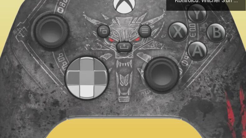 Geralt’ın Dünyası ile Bütünleşen Özel Xbox Kontrolcü: Witcher 3’ün 10. Yıldönümü Duyurusu