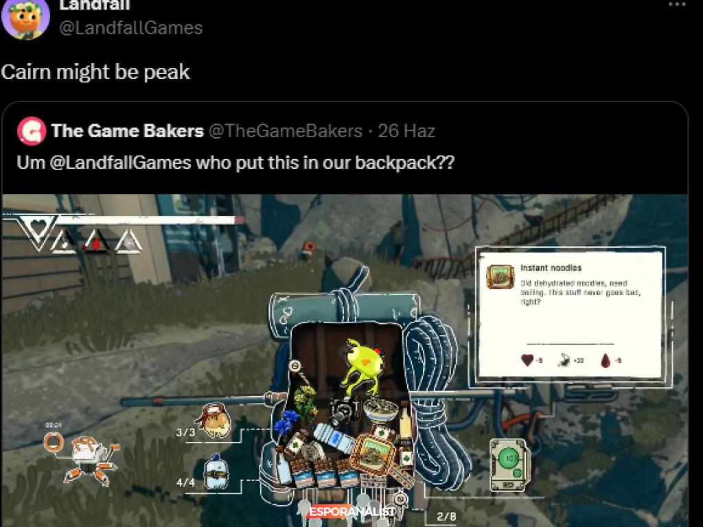 Indie Oyun Dünyasında Sevgi ve Destek: Cairn ve Peak'in Sıcak Hikayesi