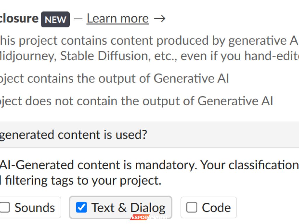 Itch.io'da Yapay Zeka Kullanımı Zorunlu Hale Geliyor: Oyun Geliştiricilerine Yeni Kurallar