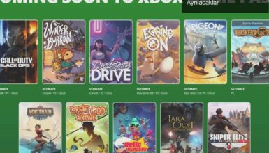 Kasım 2023 için Xbox Game Pass’e Eklenen Oyunlar ve Ayrılacaklar