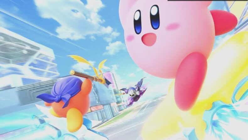 Kirby Air Riders: Pembe Topla Hava Yarışı Heyecanı!