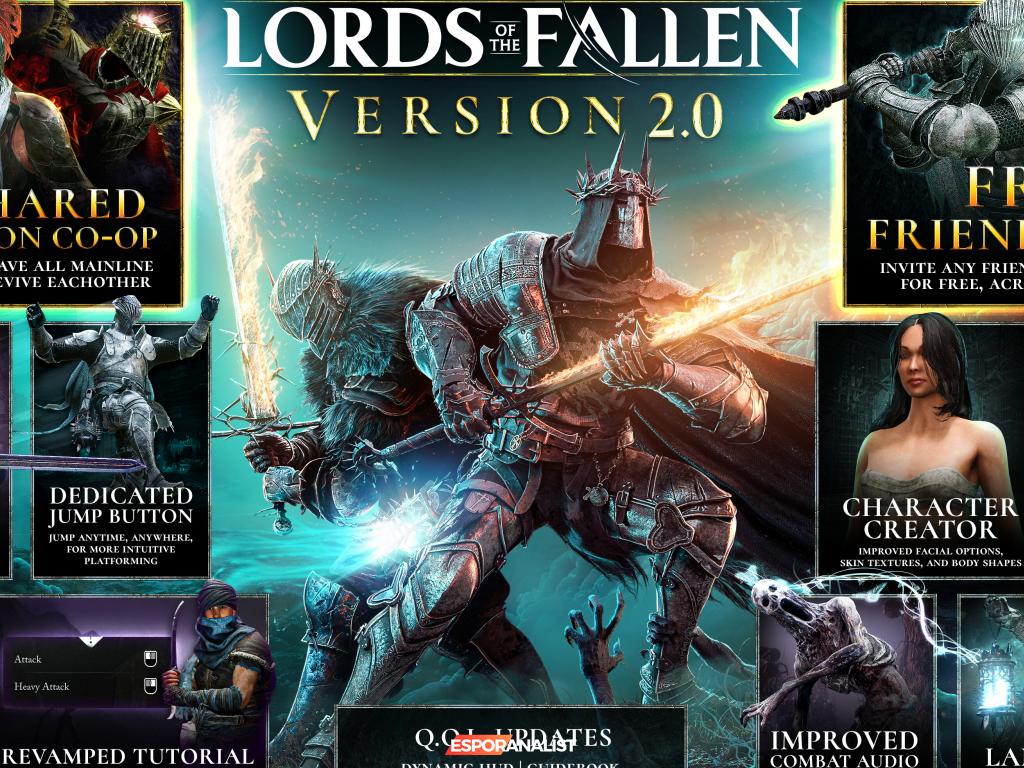 Lords of the Fallen 2.0 Güncellemesi: Kesintisiz Co-Op ve Daha Fazlası!