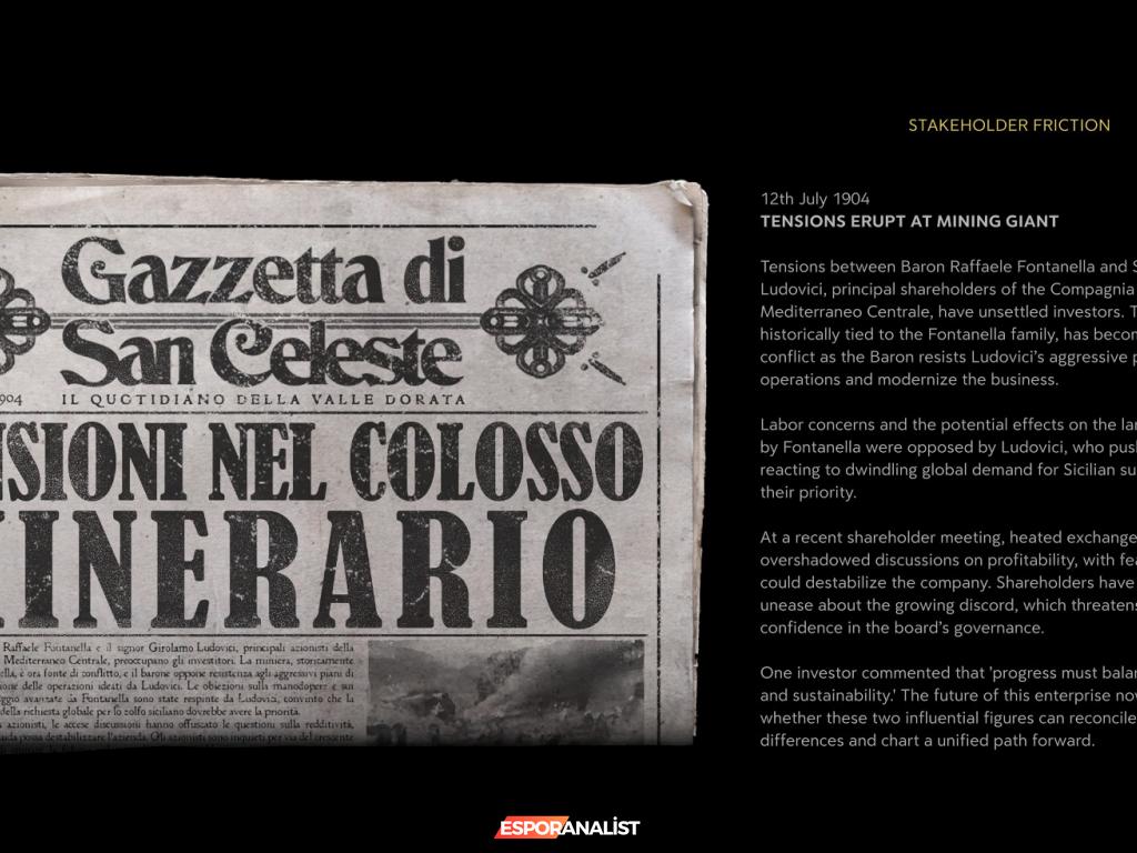 Mafia: The Old Country - İtalyan Mafyasının Derinliklerine Yolculuk