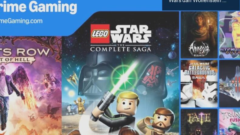 Mayıs 2023 Amazon Prime Gaming Oyunları: Star Wars’dan Wolfenstein’a Dolu Dolu Bir Ay