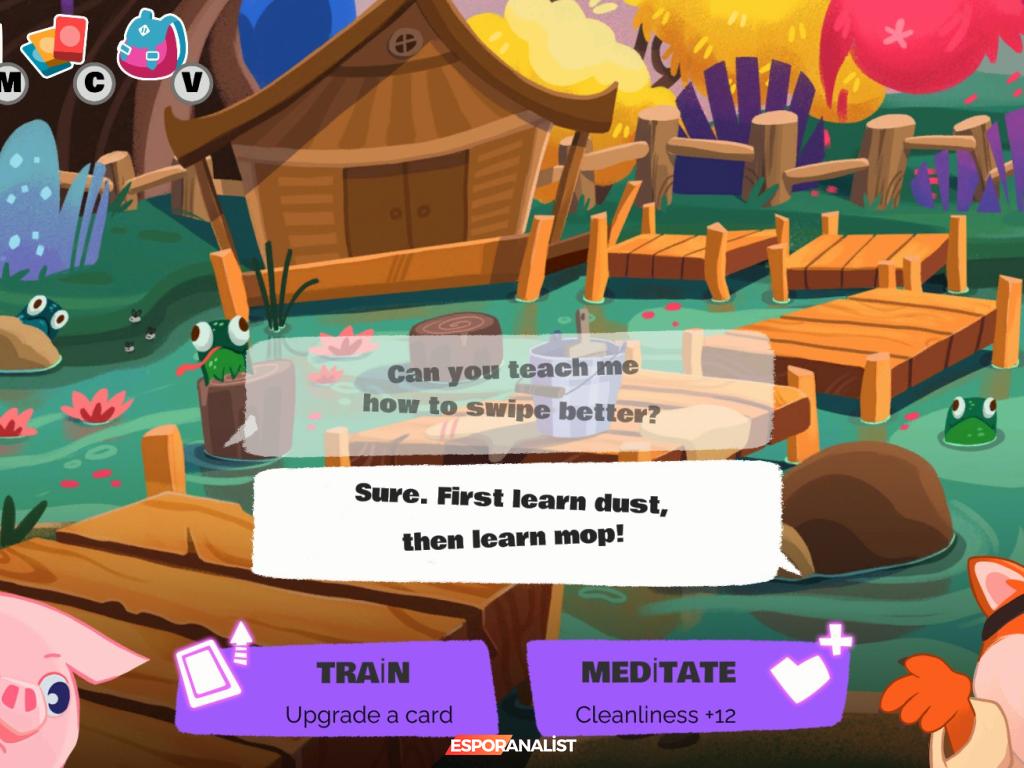 Nif Nif: Şirin Domuzcukla Roguelike Kart Oyununa Tüm Aile Davetli!