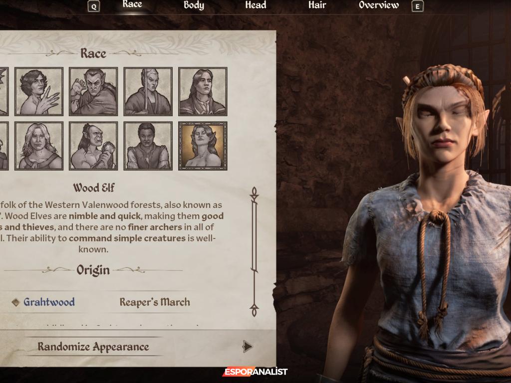 Oblivion Oyunu için Eşsiz Karakter Yaratma Rehberi