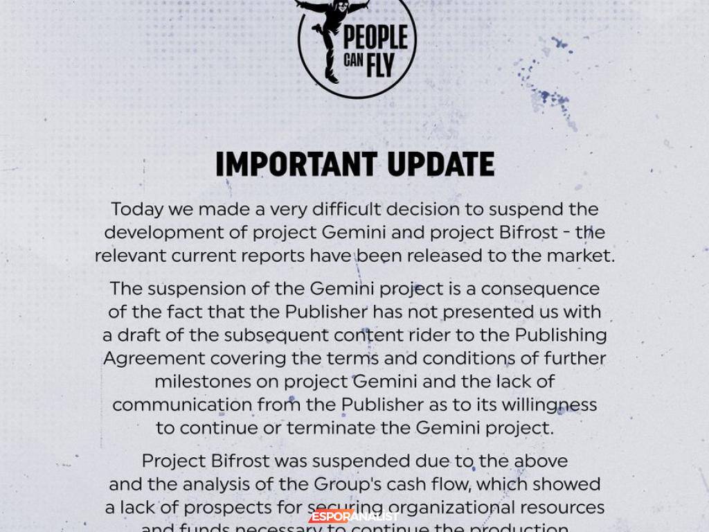 People Can Fly'ın İptal Edilen Projeleri: Oyun Dünyasında Sarsıcı Gelişmeler