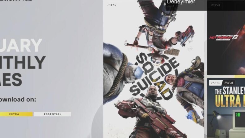 PS Plus 2025: Ocak Ayında Duyurulan Oyunlar ve Nostaljik Deneyimler