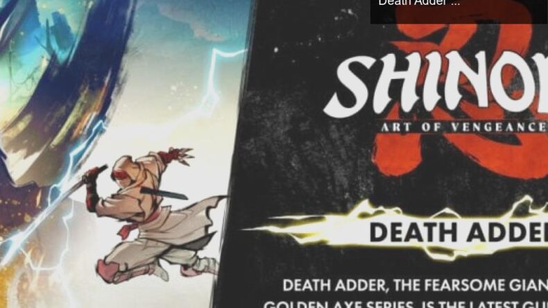 Shinobi: Art of Vengeance DLC’sinde Korkutucu Kötüler: Death Adder ve Dr. Eggman ile Eğlenceli Bir Mücadele