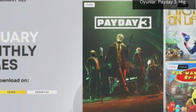 Şubat Ayında PS Plus Essential ile Eğlenceli Oyunlar: Payday 3, High on Life ve Pac-Man World Re-Pac!