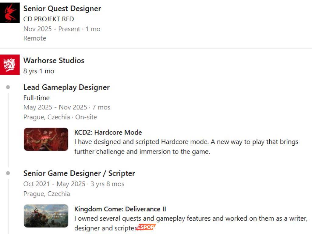 The Witcher 4: Karel Kolmann'ın CD Projekt'a Katılımıyla Heyecan Artıyor!