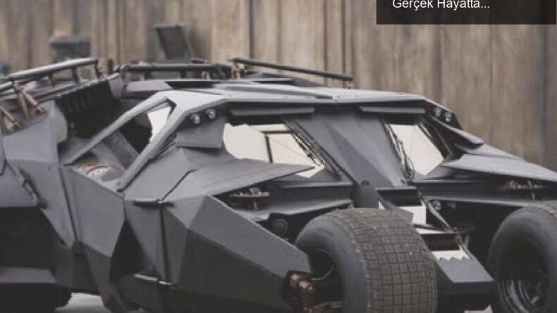 Türkiye’de Tumbler Hayali: Batman’in İkonik Aracının Gerçek Hayatta Sınırları