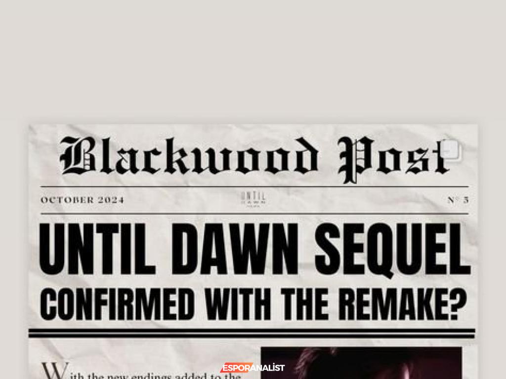 Until Dawn'un Devamı İçin Yeni Gelişmeler: Beklentiler ve Gizemler